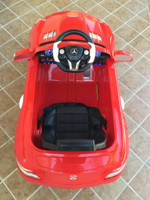 Mercedes SLS 6v rojo - outlet