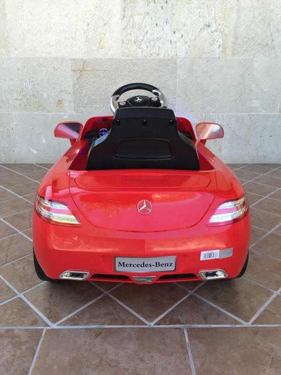 Mercedes SLS 6v rojo - outlet