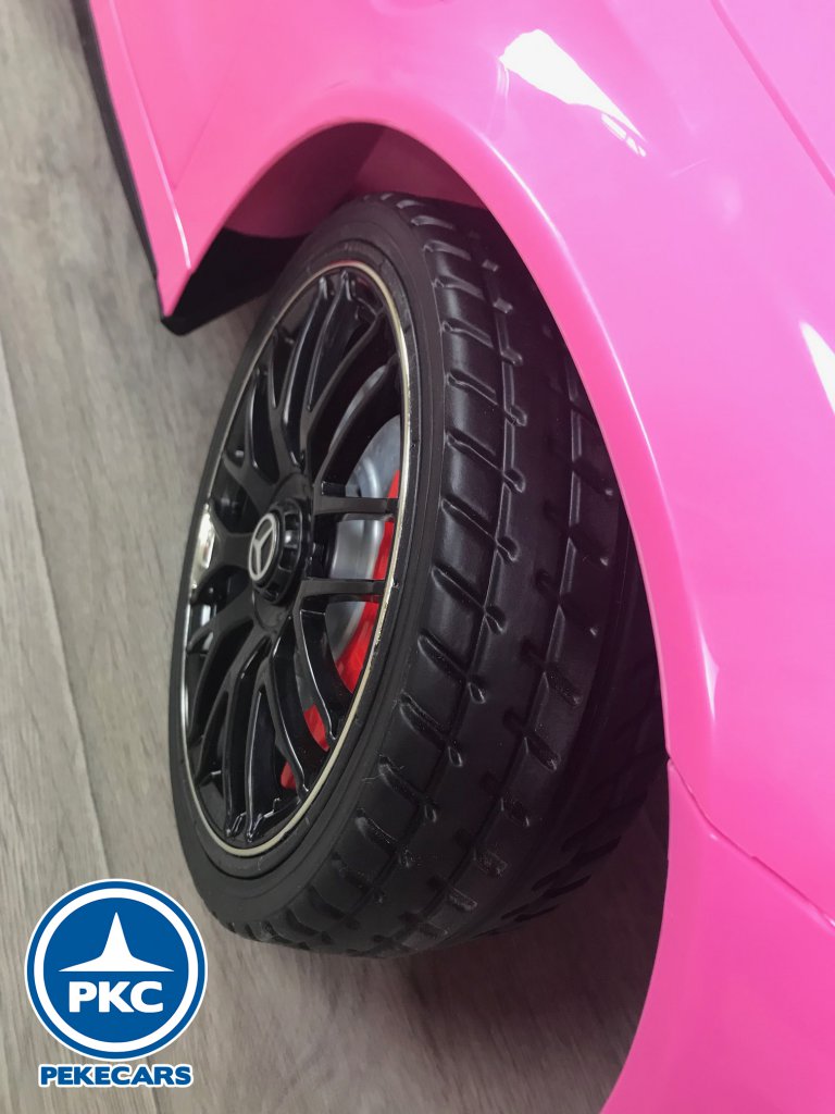 Coche electrico para niños Mercedes C63 Rosa