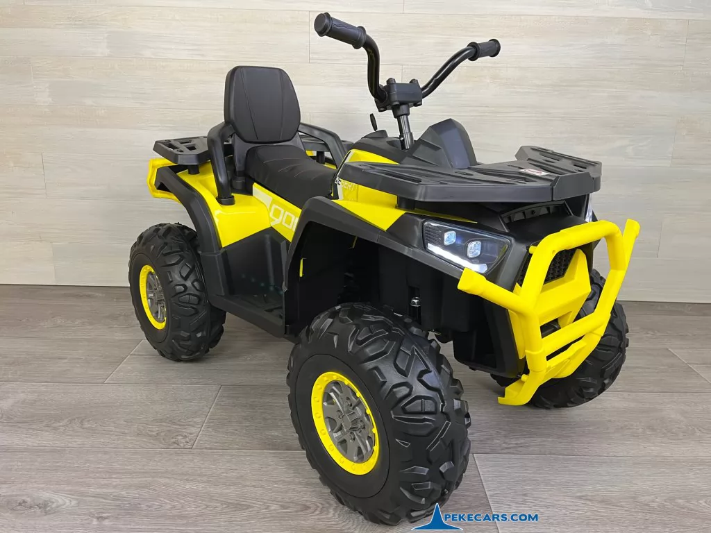 Quad eléctrico para niños Desert 12V 2.4G Amarillo a batería