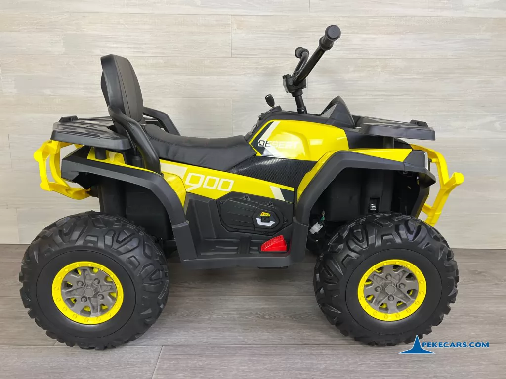Quad eléctrico para niños Desert 12V 2.4G Amarillo infantil