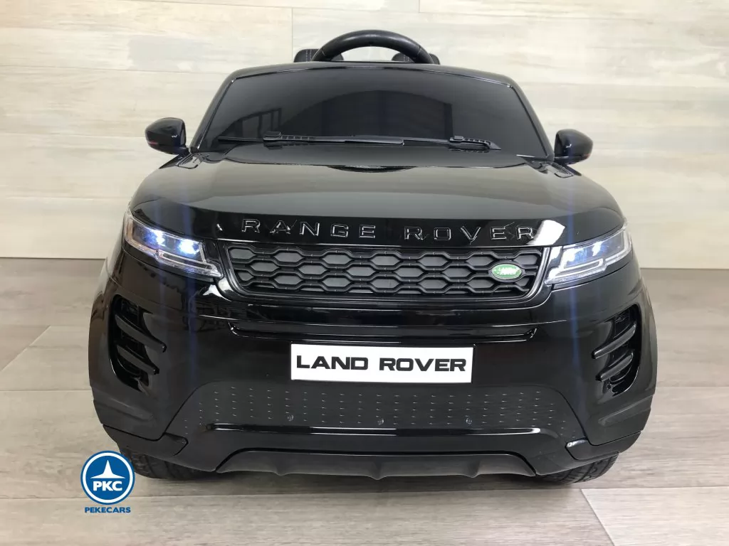 Range Rover Evoque 12V 2.4G Negro Metalizado parte delantera