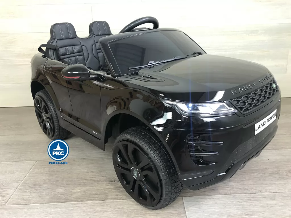 Range Rover Evoque 12V 2.4G Negro Metalizado para niños