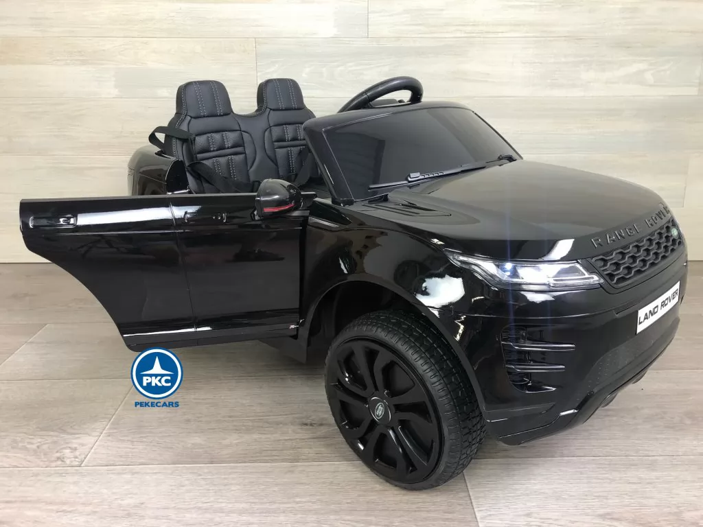 Range Rover Evoque 12V 2.4G Negro Metalizado a batería