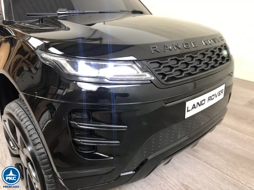 Range Rover Evoque 12V 2.4G Negro Metalizado faro