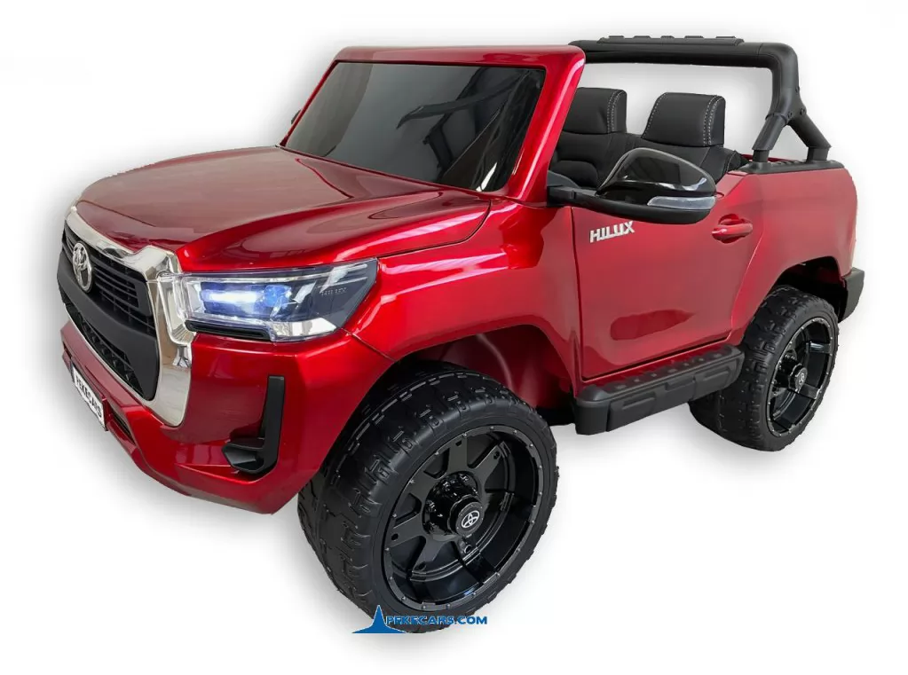 Toyota Hilux 12v 2,4Ghz rojo metalizado vista principal