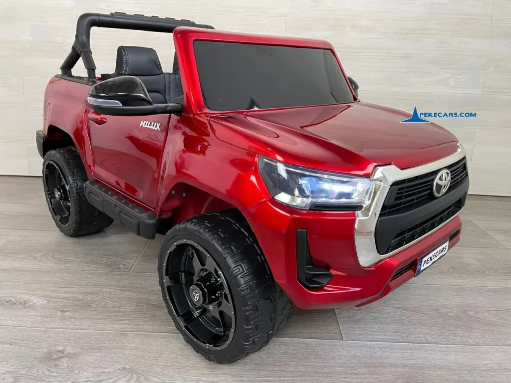 coches teledirigidos toyota hilux mp4 rojo metalizado lado derecho