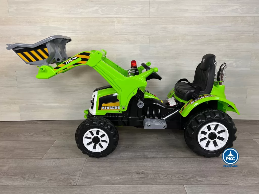 Tractor electrico niños claas style con pala delantera