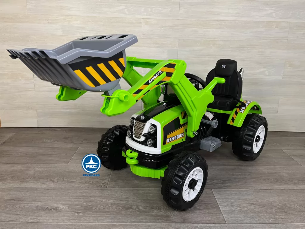 Tractor electrico infantil claas style con pala delantera