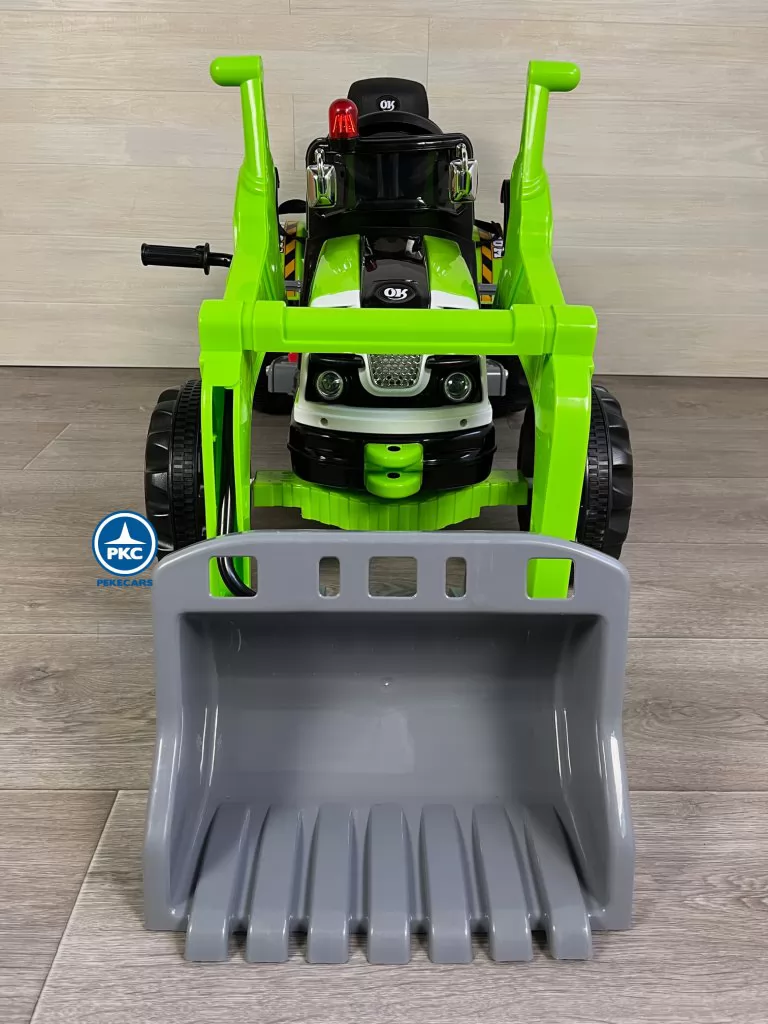 Tractor niños electrico claas style con pala delantera