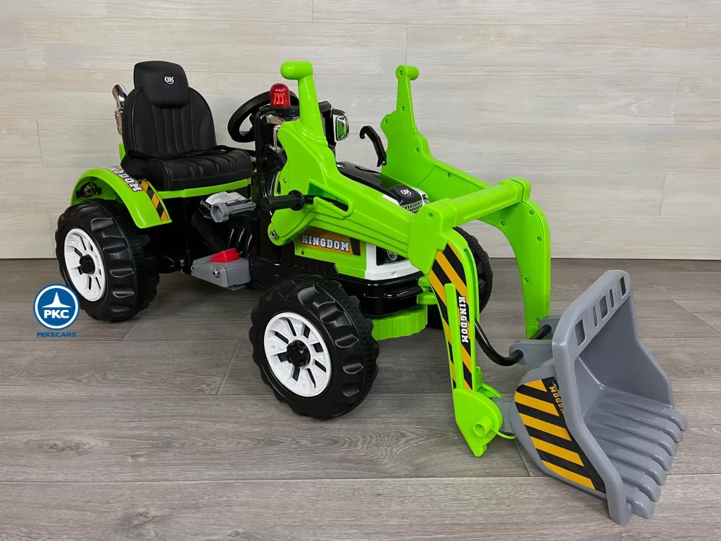 Tractor electrico niños infantil claas style con pala delantera
