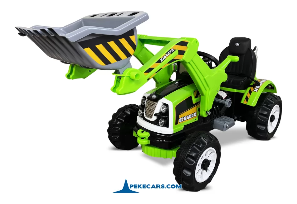 Tractor electrico infantil claas style con pala delantera