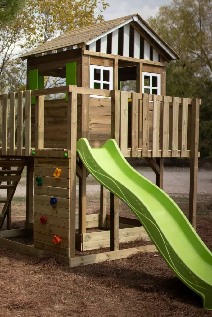 Parque Infantil Lollipop L - vista frontal en jardin