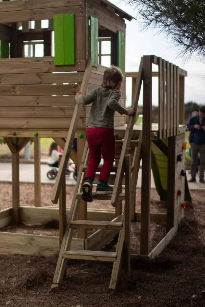 Parque Infantil Lollipop L - vista escalera