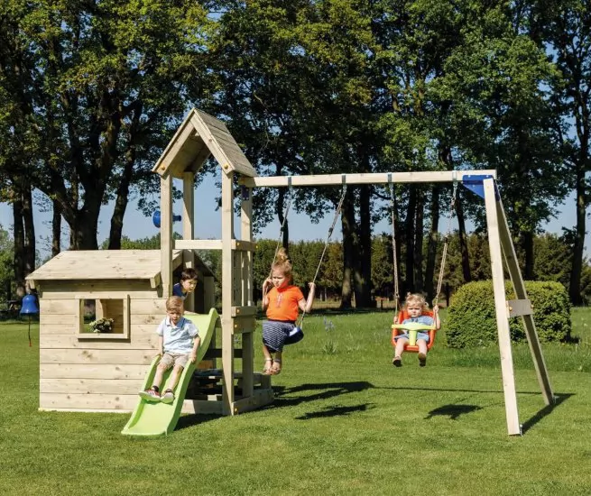Parque infantil Lookout M con Challenger