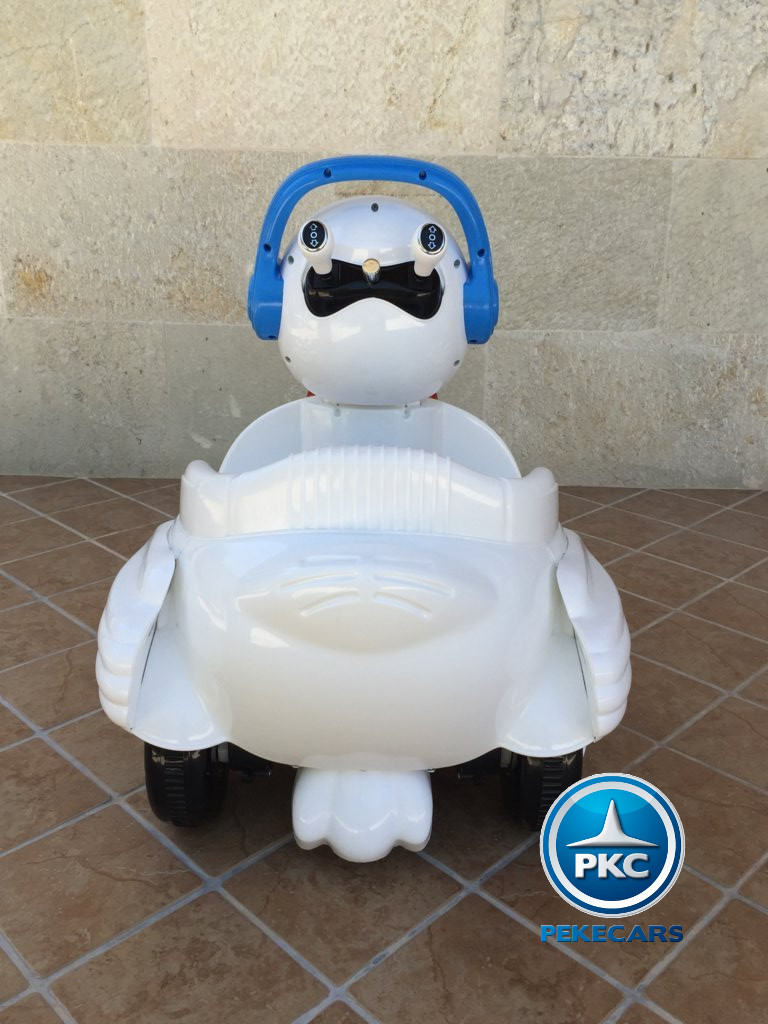 Pato Eléctrico para niños 6V Blanco