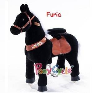 Ponycycle furia mediano negro