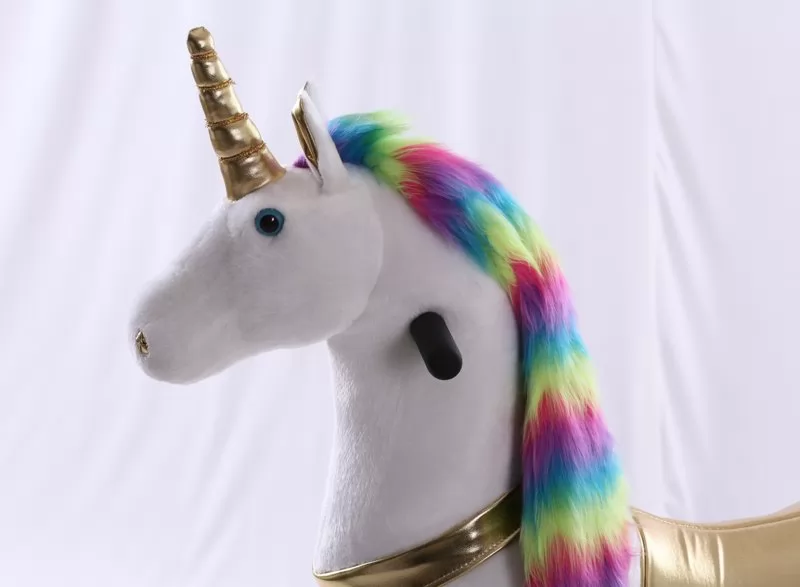 Pekepony Unicornio Bobbie Pequeño - zoom cabeza