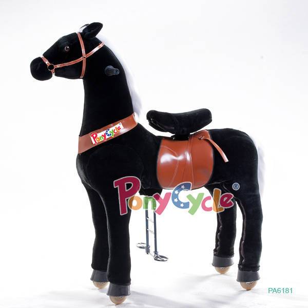 PonyCycle Caballo Negro Grande Profesional