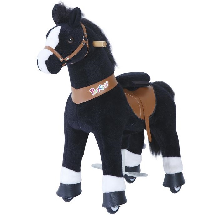 Ponycycle Caballo Black Mediano