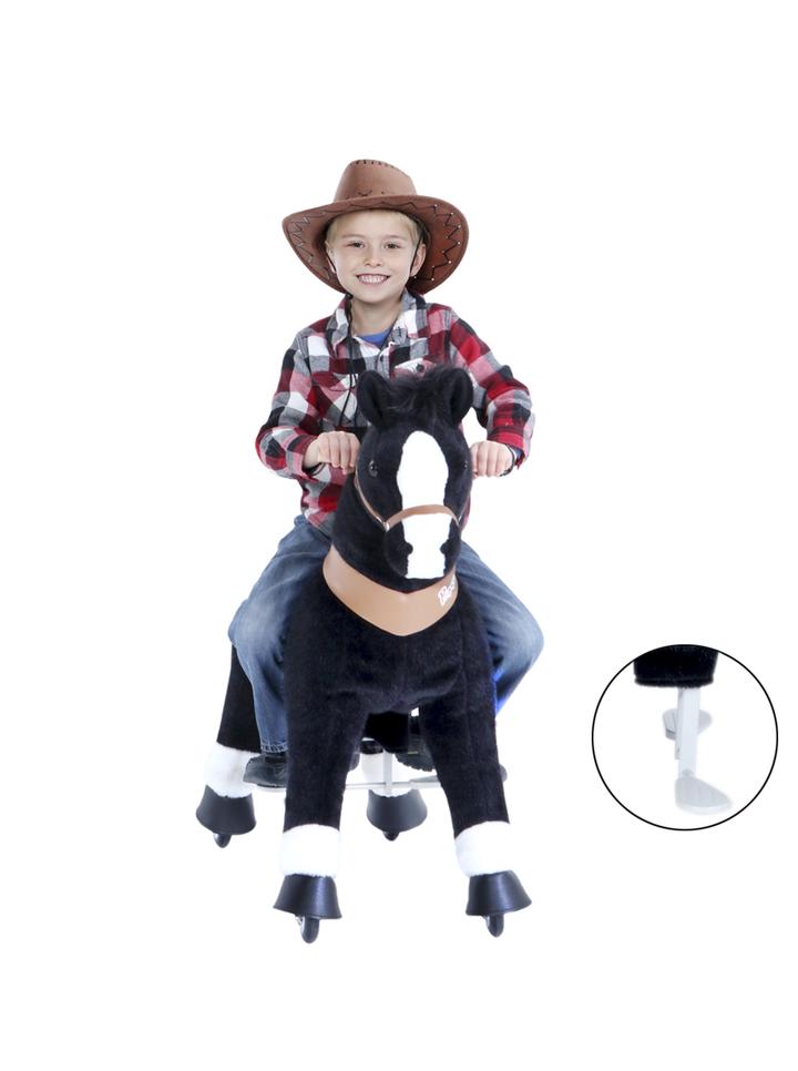Ponycycle Caballo Black Mediano