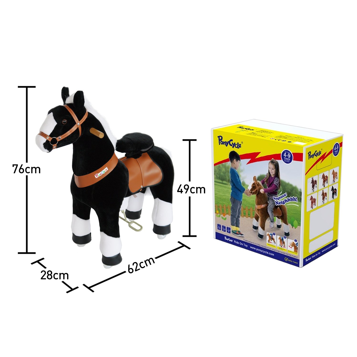 Ponycycle Furia Intenso Negro Pequeño