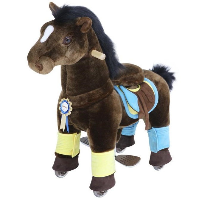 Ponycycle Marron Lucky Deluxe Pequeño