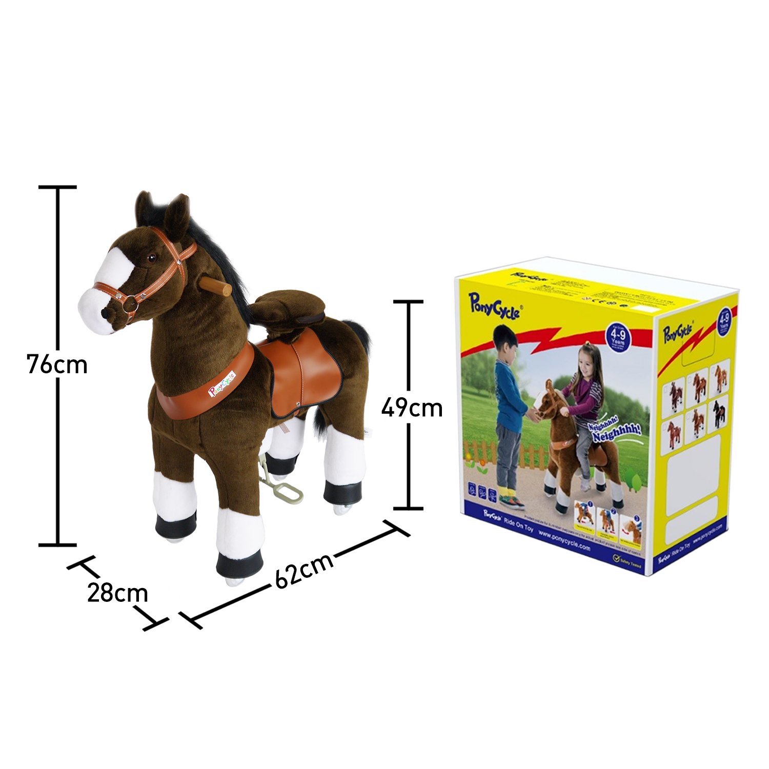 Ponycycle Mister Ed pequeño con Sonidos