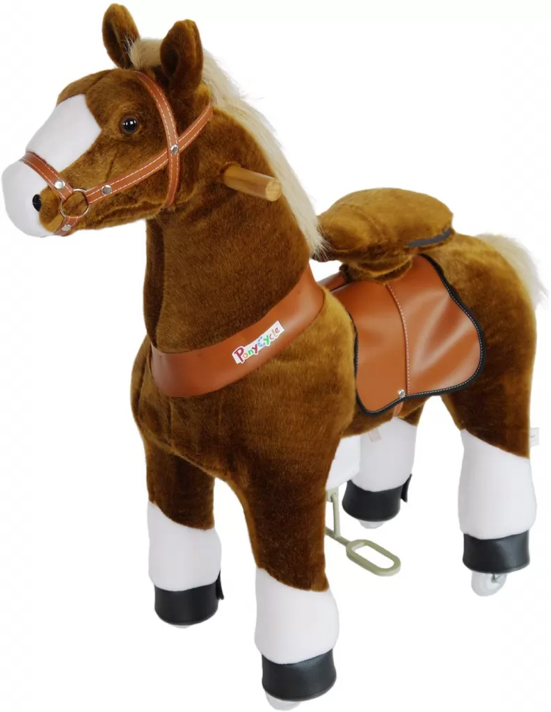PonyCycle Caballo Marrón Profesional Mediano