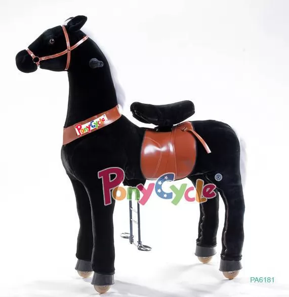 PonyCycle Caballo Negro Grande Profesional