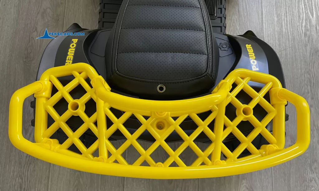 Quad Eléctrico ATR 12V 2.4G Amarillo rejilla