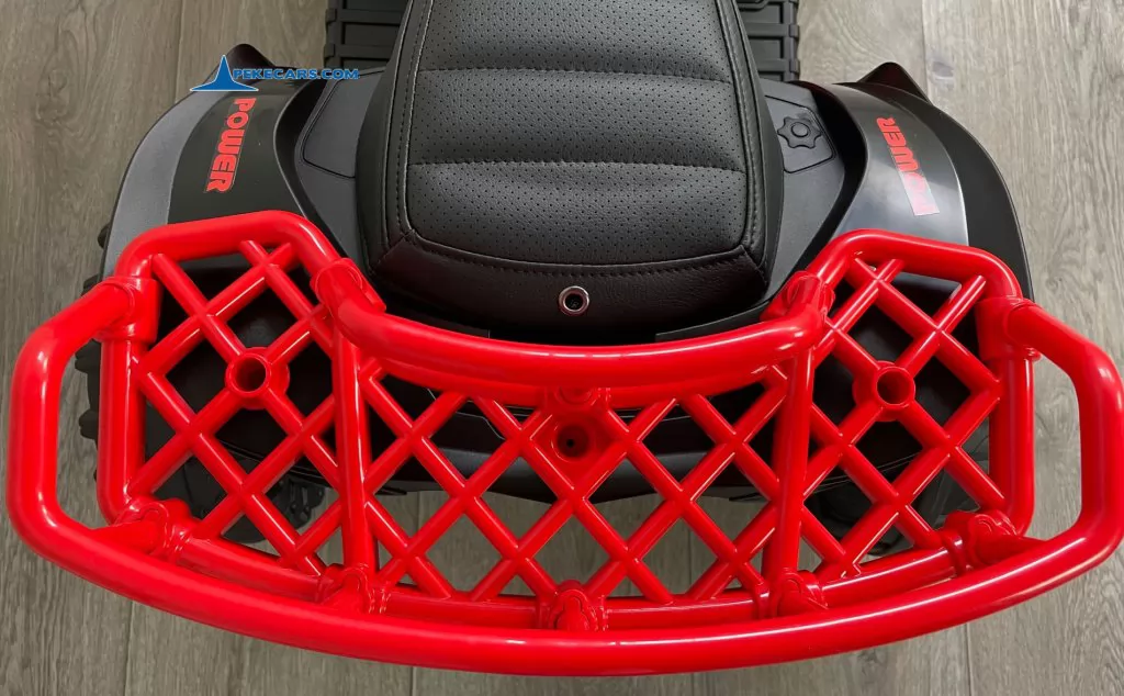 Quad Eléctrico ATR 12V 2.4G Rojo portabultos