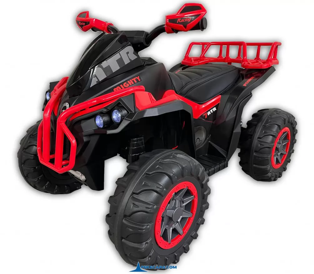 Quad Eléctrico ATR 12V 2.4G Rojo quad para niños