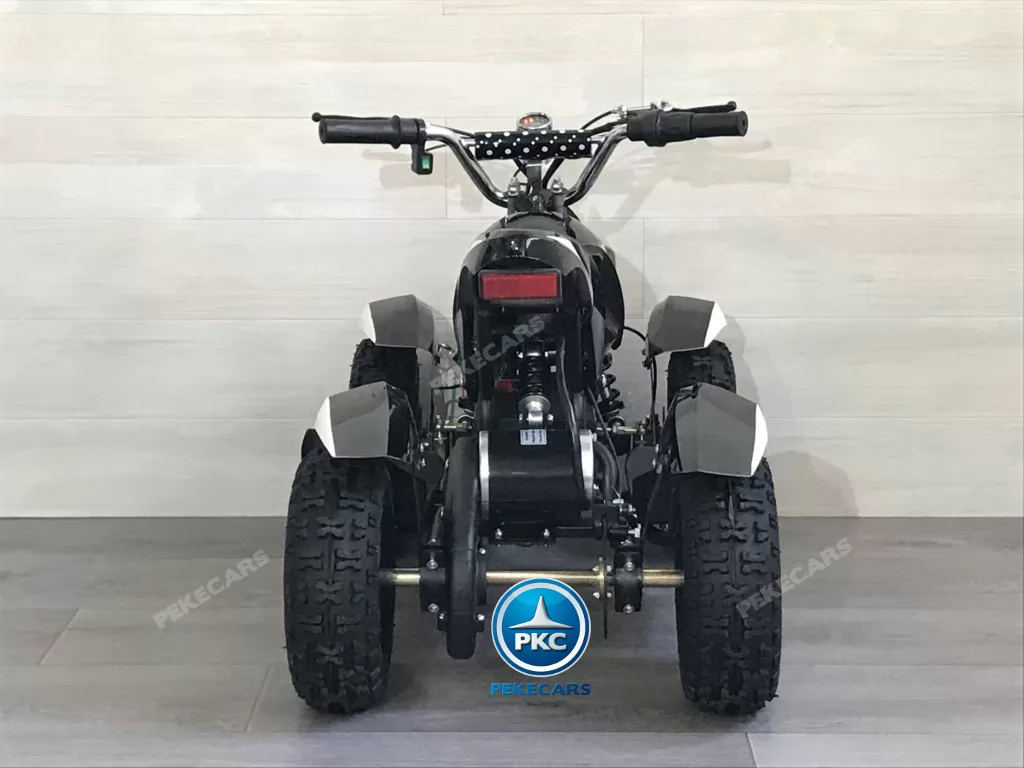 Quad Cobra 36V 800W Blanco vista trasera