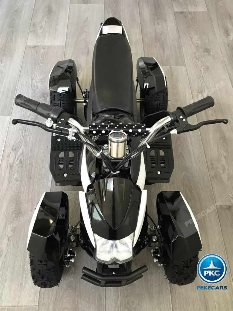 Quad Cobra 36V 800W Blanco asiento acolchado en piel