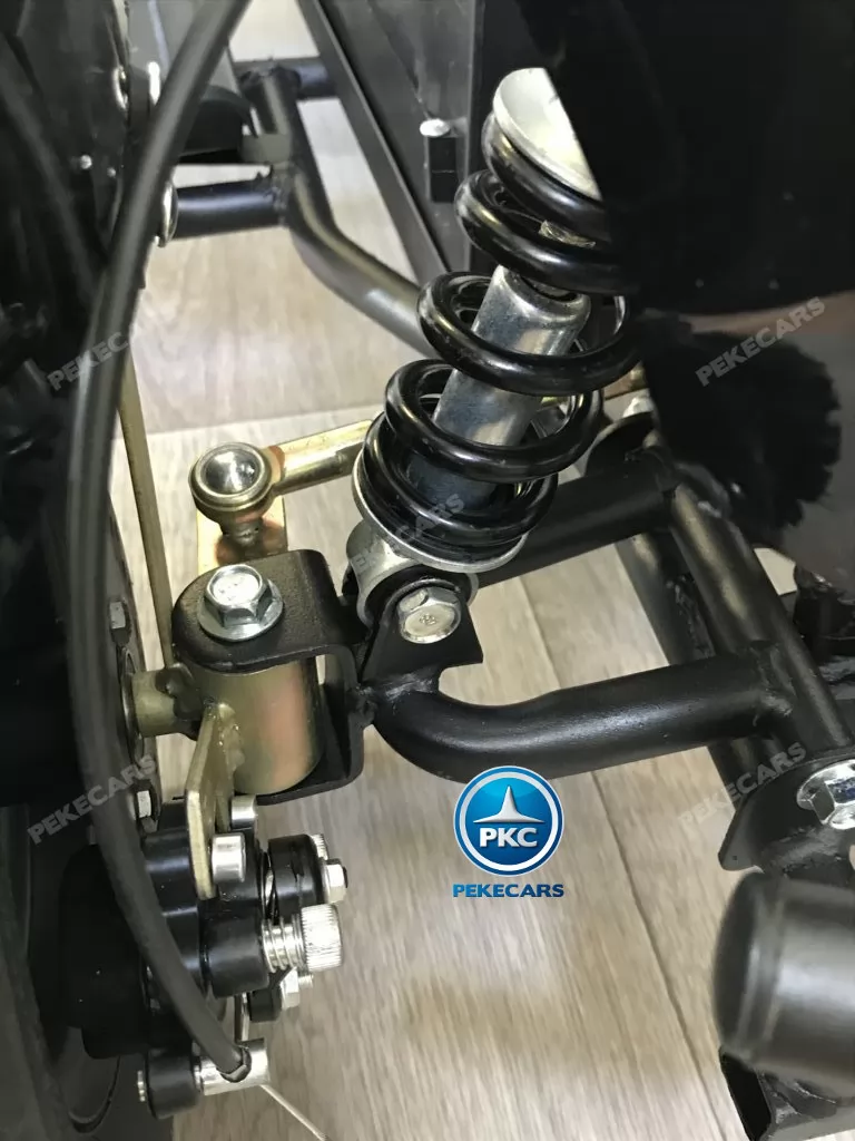 Quad Cobra 36V 800W Blanco amortiguador