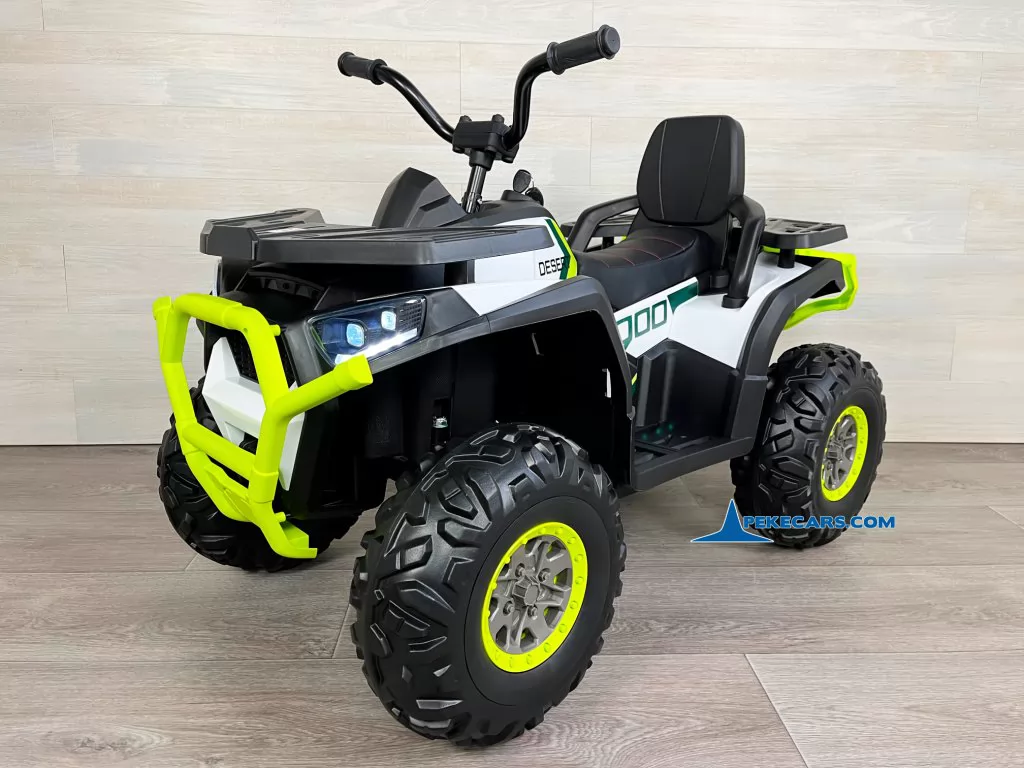 Quad eléctrico para niños 12V 2.4G Blanco