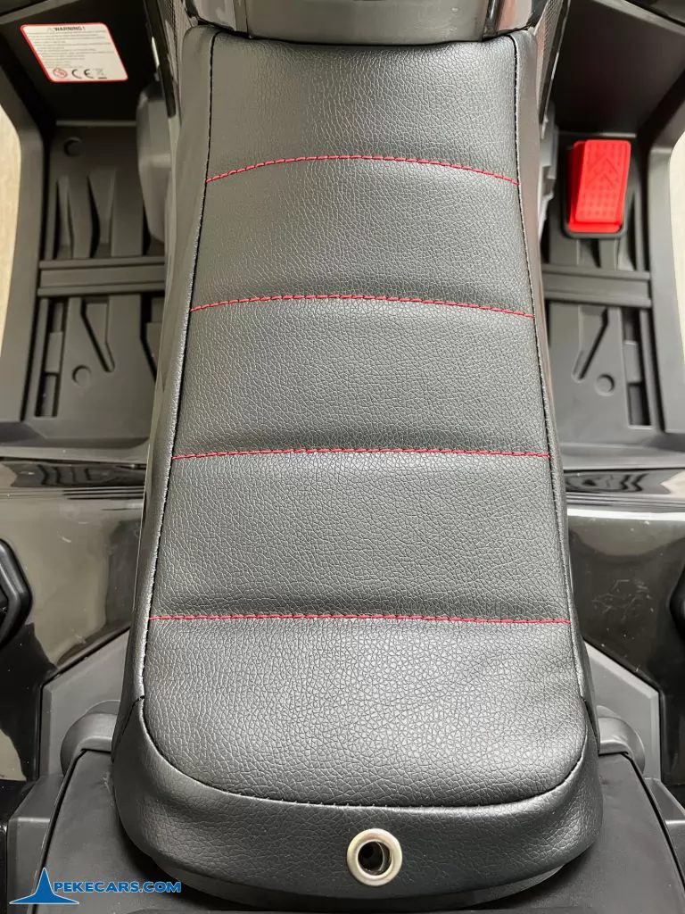 Quad eléctrico para niños 12V 2.4G Negro asiento