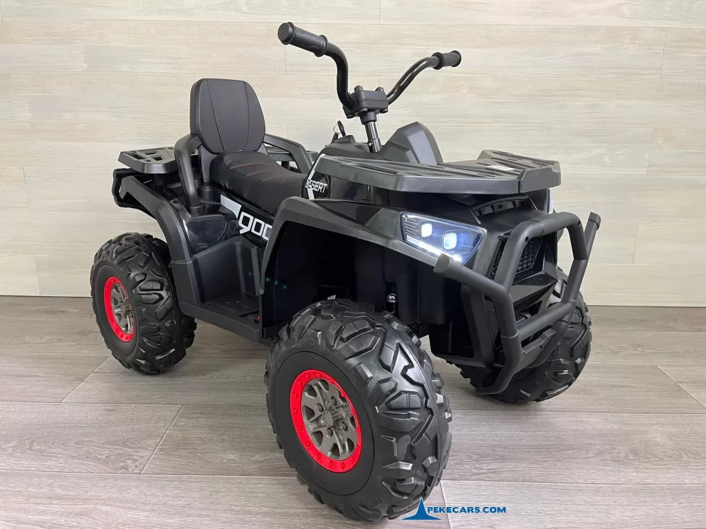 Quad eléctrico para niños 12V 2.4G Negro para niños
