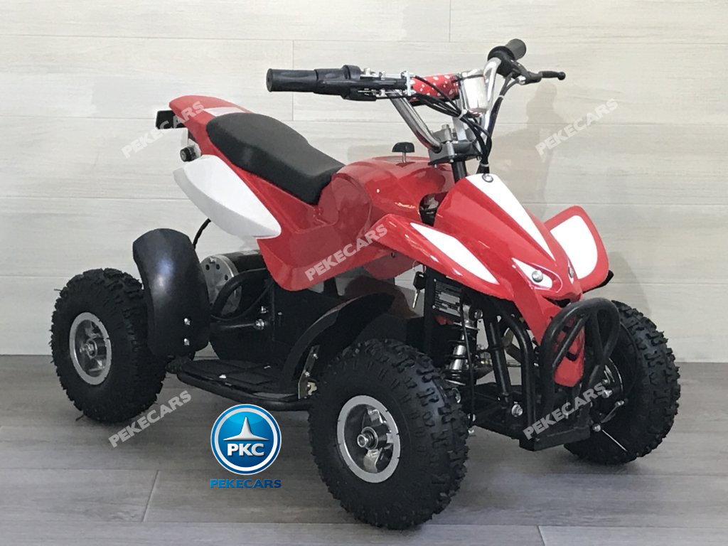 Quad eléctrico para niños mini atv 36V rojo y blanco