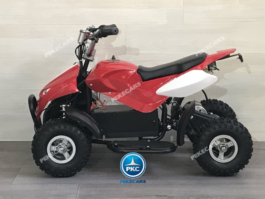 Quad eléctrico para niños mini atv 36V rojo y blanco