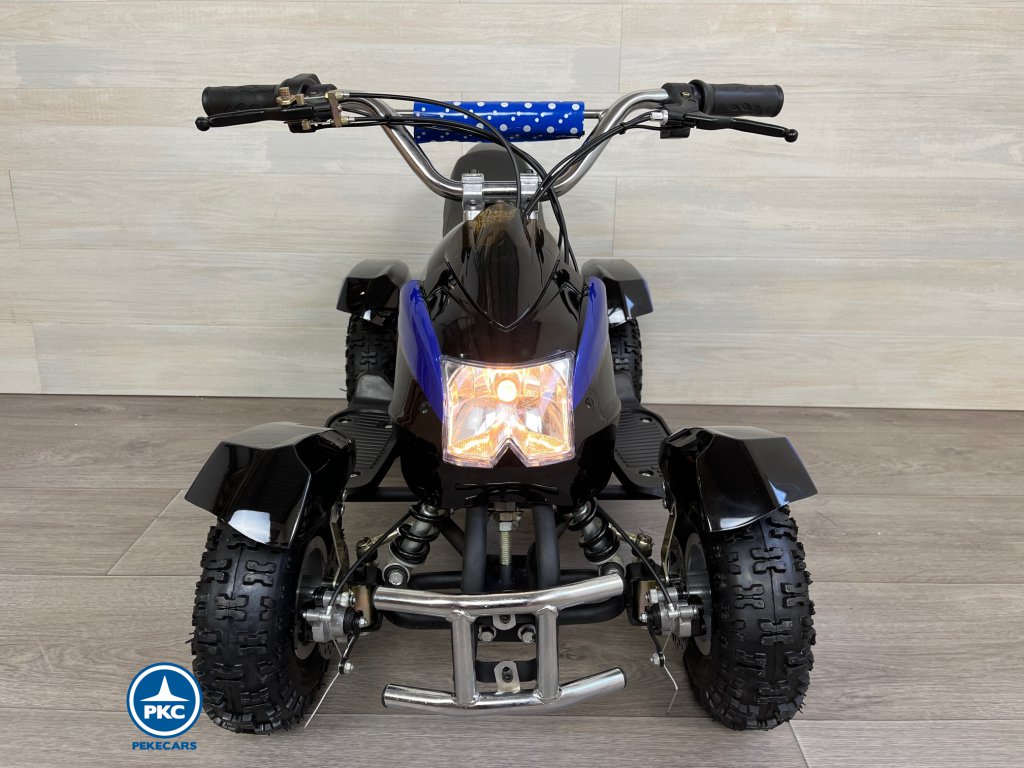Electro quad 36V 500W Azul frontal