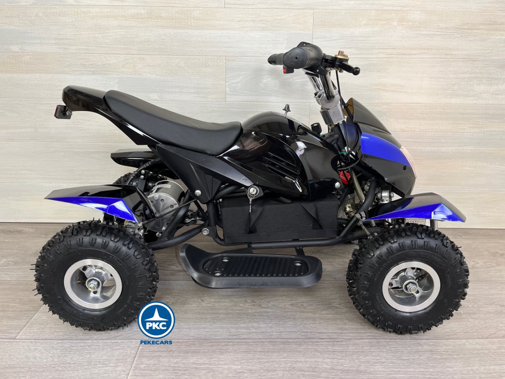 Electro quad 36V 500W Azul a batería