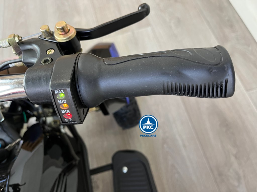 Electro quad 36V 500W Azul manillar