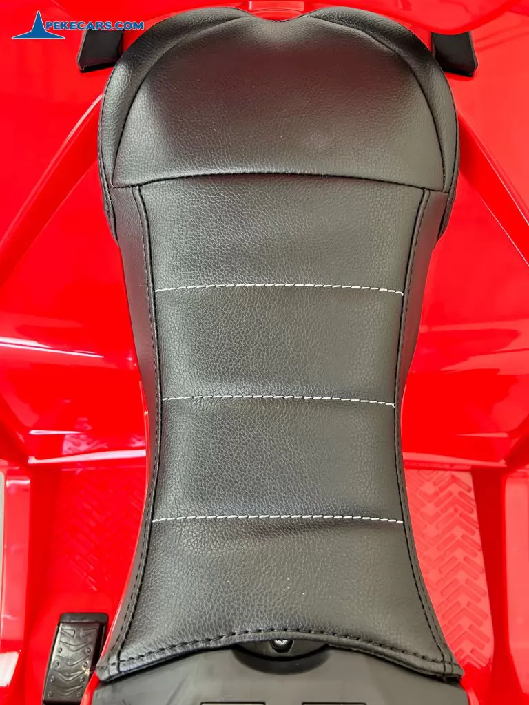 Quad Eléctrico Infantil Pekecars 906D Rojo asiento