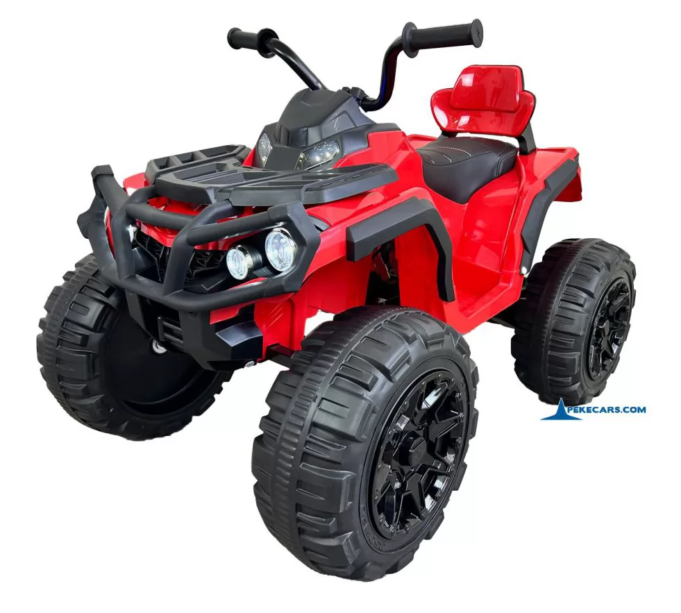 Quad Eléctrico Infantil Pekecars 906D Rojo
