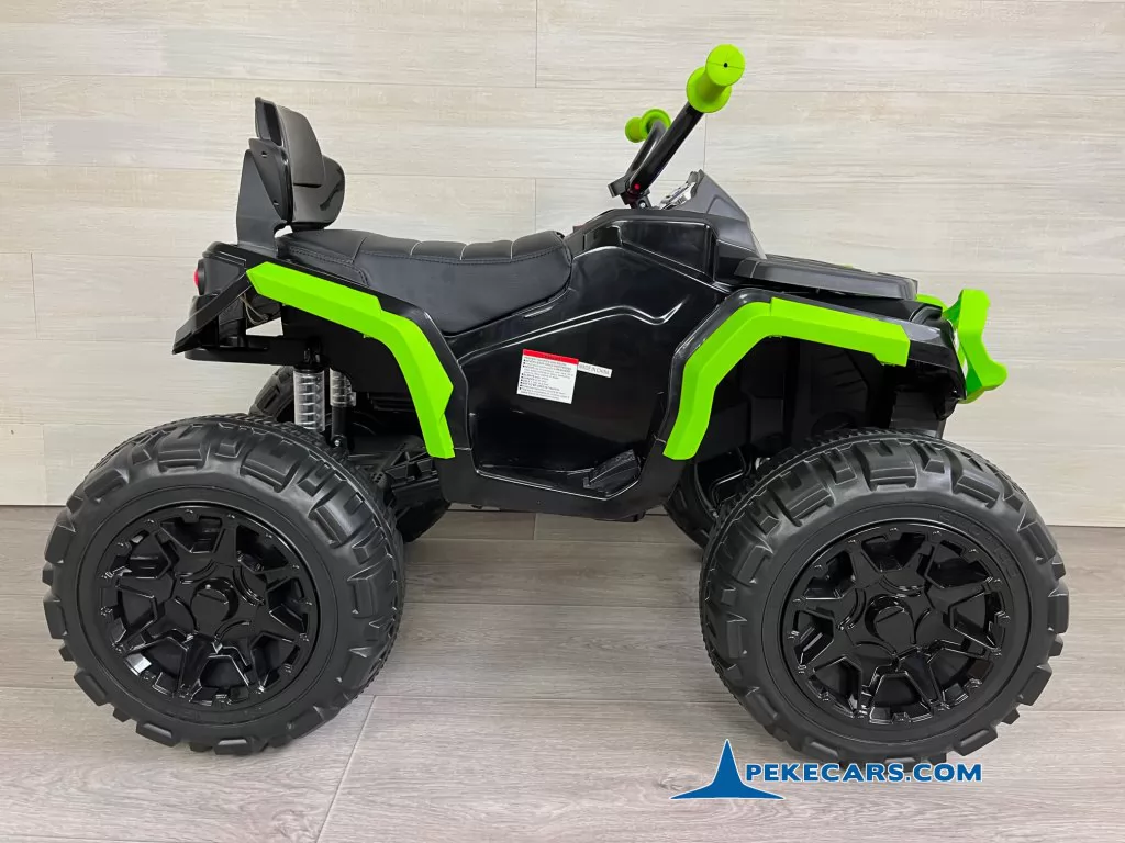 Quad 12V Infantil Pekecars 906D Verde y Negro