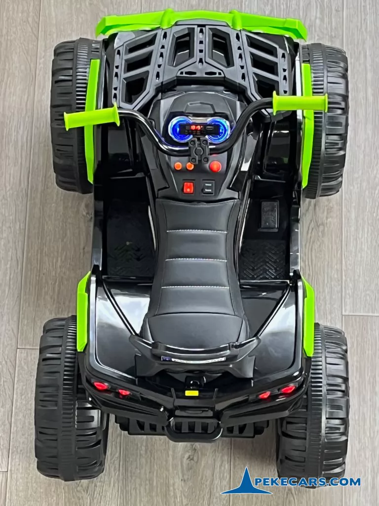 Quad 12V para niños Pekecars 906D Verde y Negro