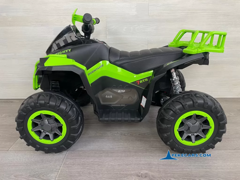 Quad Eléctrico ATR 12V 2.4G Verde