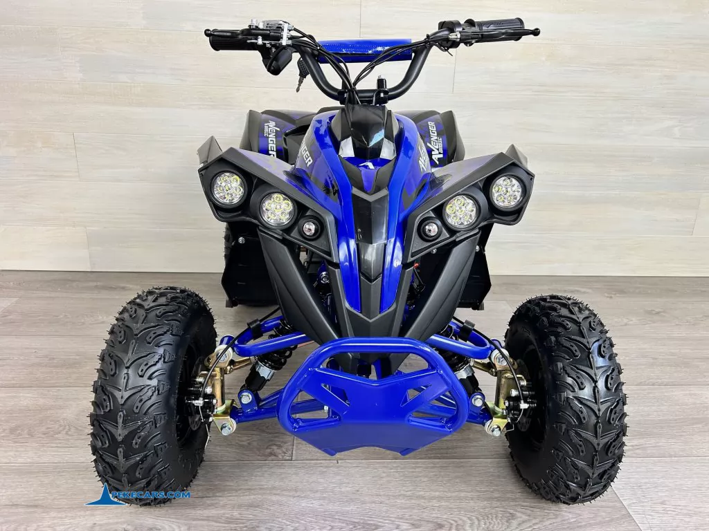 Quad Avenger 48V 1000W Azul niños vista frente